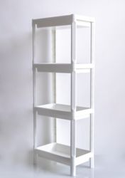 ONDIS24 Badregal Kunststoffregal Haushaltsregal Steckregal Linda, günstig online kaufen