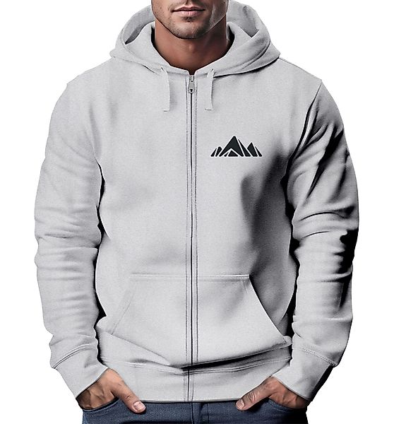 Neverless Sweatjacke Sweatjacke mit Kapuze Wandern günstig online kaufen