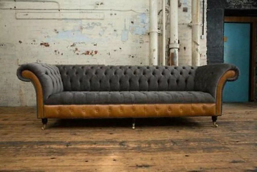 JVmoebel Chesterfield-Sofa, XXL Sofas Chesterfield Polster Design Luxus Sof günstig online kaufen
