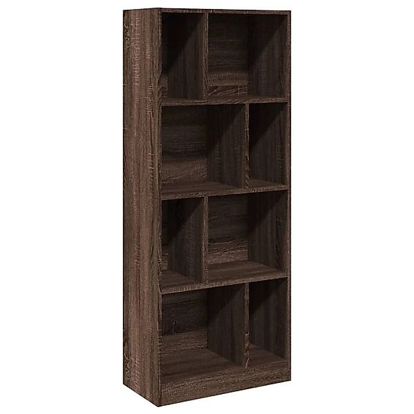vidaXL Bücherregal Bücherregal Braun Eichen-Optik 57x28,5x141 günstig online kaufen