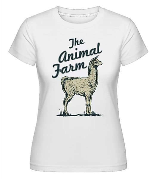 Llama The Animal Farm · Shirtinator Frauen T-Shirt günstig online kaufen