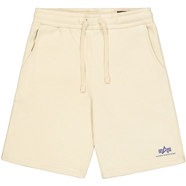 Alpha Industries  Shorts Basic Short Small Logo II - vintage white günstig online kaufen