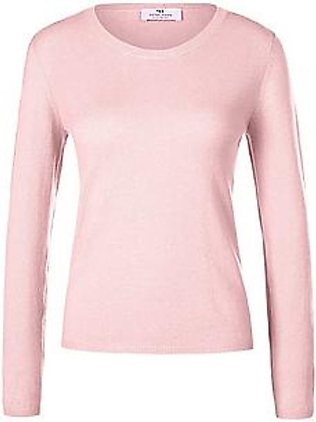 Rundhals-Pullover aus 100% Premium-Kaschmir Peter Hahn Cashmere rosé günstig online kaufen