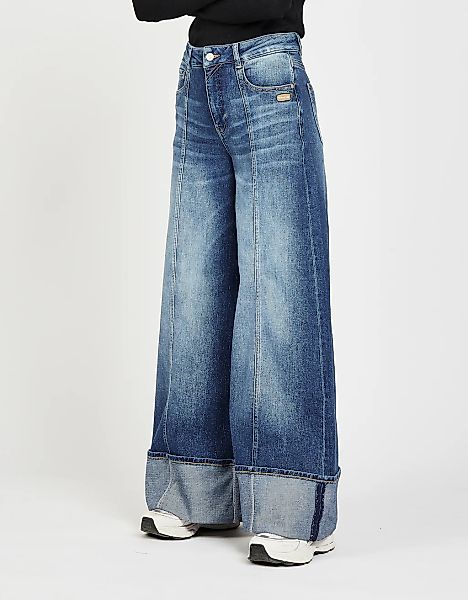 GANG Weite Jeans "GANG Jeans Wide Fit 94JENNA PALAZZO" günstig online kaufen