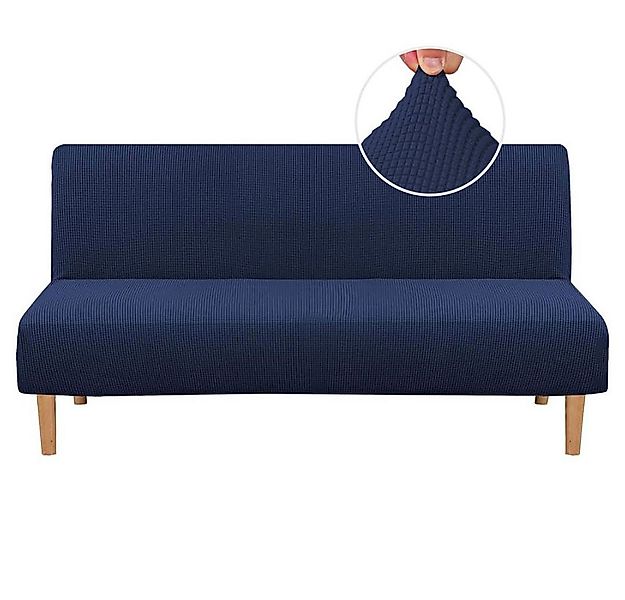 FOUORTUNATE-BEE Sofahusse Sofabezug für armloses Sofa, Modern Sofaüberwurf günstig online kaufen