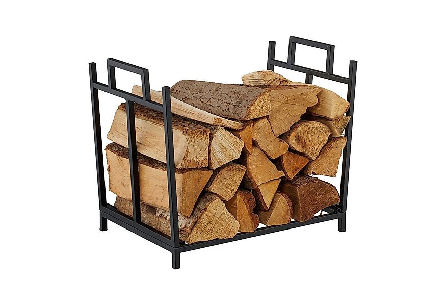 relaxdays Kaminholzregal Faltbares Kaminholzregal aus Metall, BxTxH:45x33x4 günstig online kaufen