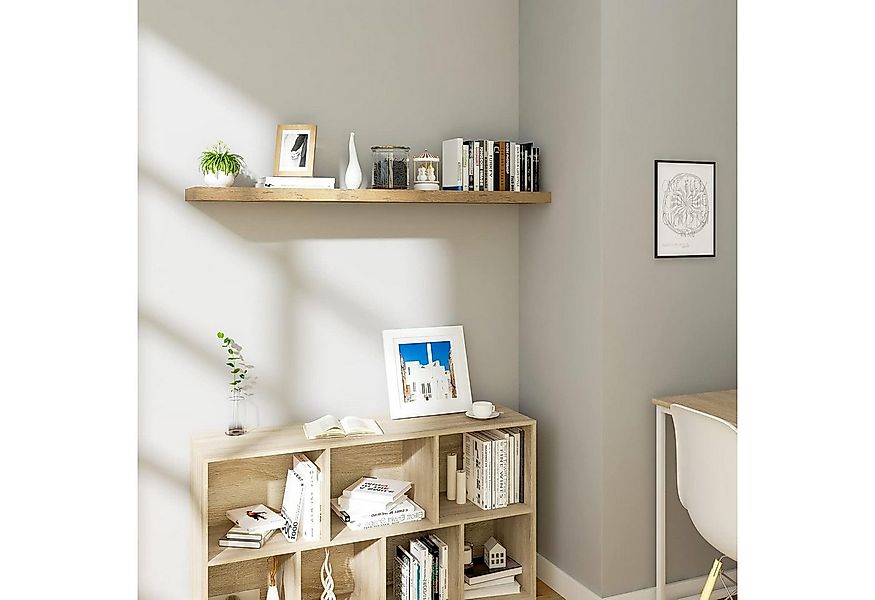 Woltu Wandboard, 1-tlg., Wandregal Holz Schweberegal Regal für Bücher günstig online kaufen