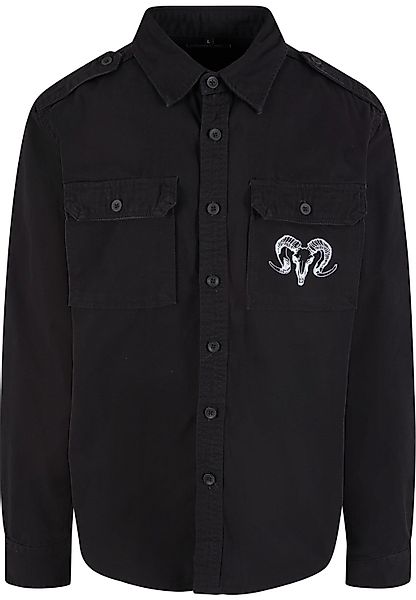 MisterTee Langarmhemd "MisterTee Capricorn Skull Shirt Longsleeve", (1 tlg. günstig online kaufen