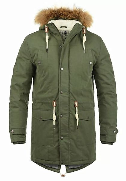 !Solid Winterjacke SDDry warme Jacke mit abnehmbarem Kunstfellkragen günstig online kaufen