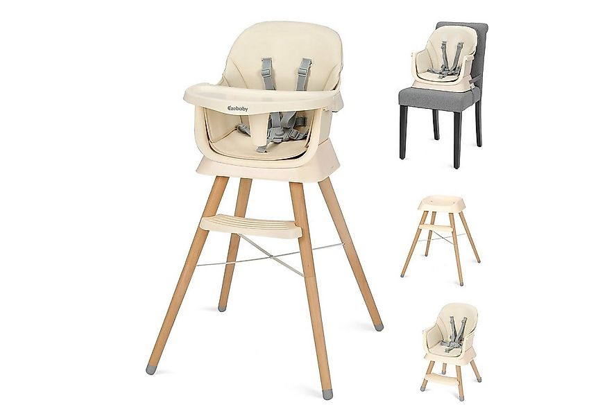 Ezebaby Kinderstuhl 6in1 Multfunktional Hochstuhl Sitzerhöhung Kinderstuhl günstig online kaufen