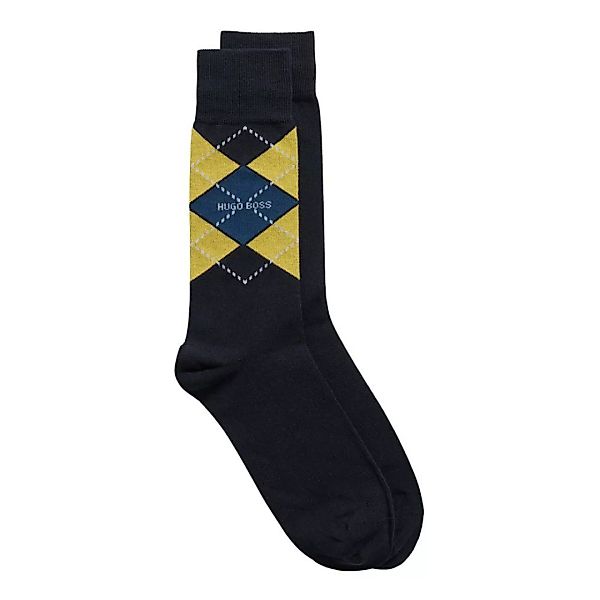 Boss Rs Argyle Cc Socken 2 Paare EU 43-46 Dark Blue günstig online kaufen