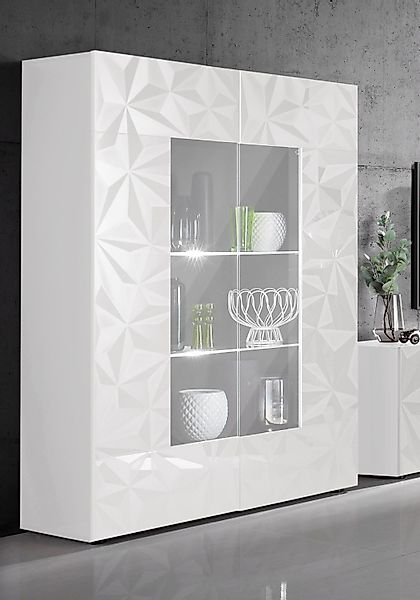 INOSIGN Vitrine Prisma Stauraumvitrine, Höhe 166 günstig online kaufen