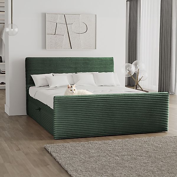 Kaiser Möbel Boxspringbett Trento mit Bettkasten, günstig online kaufen