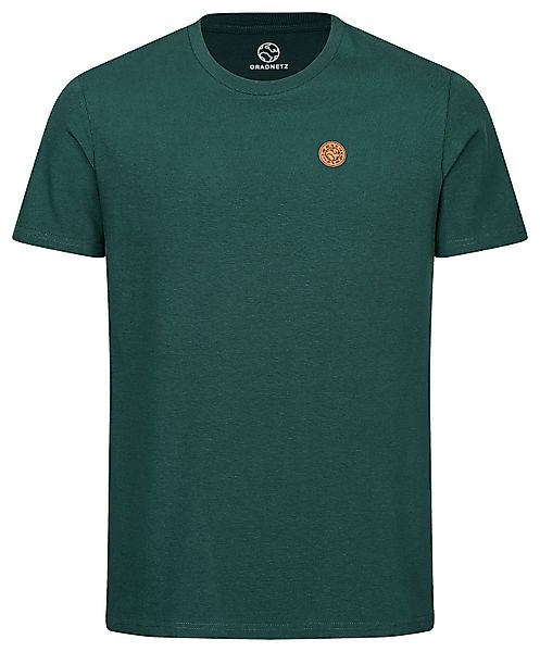 Gradnetz T-Shirt basic leather unisex 100% günstig online kaufen