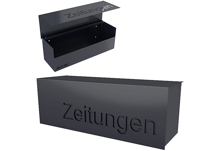 MOCAVI Zeitungsrolle Zeitungsfach ZF2 anthrazit geschlossen Zeitungen günstig online kaufen