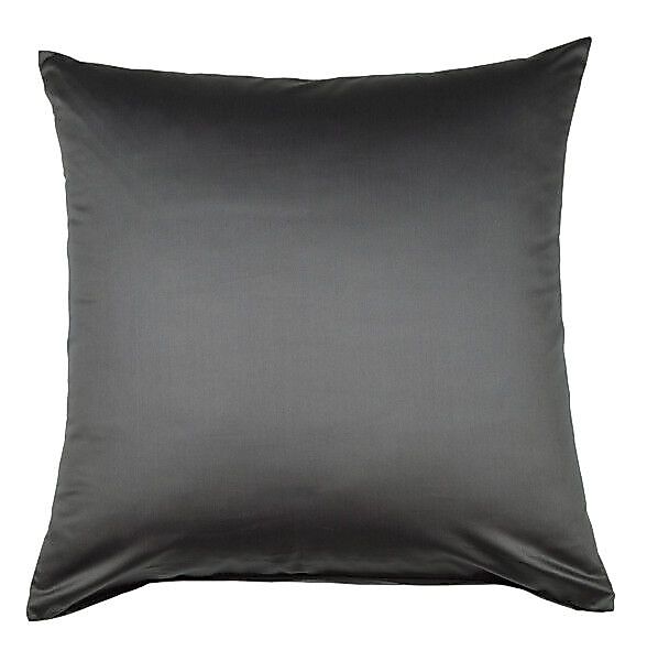 Janine Janine Mako-Satin Bettwäsche Colors 31001 titan Größe:  40x40 cm günstig online kaufen