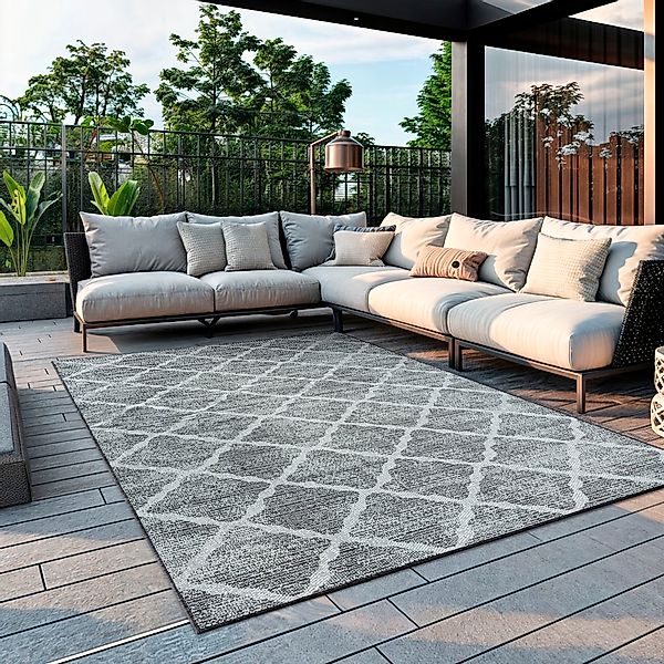 OTTO home Teppich "Veyla, LAGERRÄUMUNG" rechteckig 8 mm Höhe Rauten Muster, günstig online kaufen