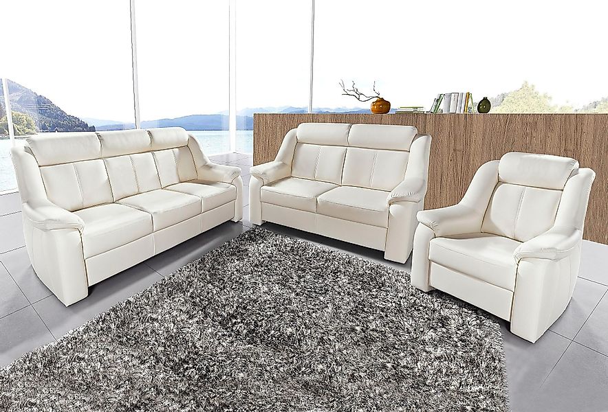 sit&more Polstergarnitur "Basel", Set, bestehend aus 3-Sitzer + 2-Sitzer + günstig online kaufen