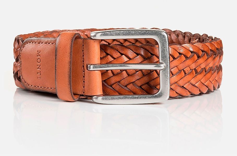 MONTI Ledergürtel 3,5 cm breit, Business-Casual, günstig online kaufen