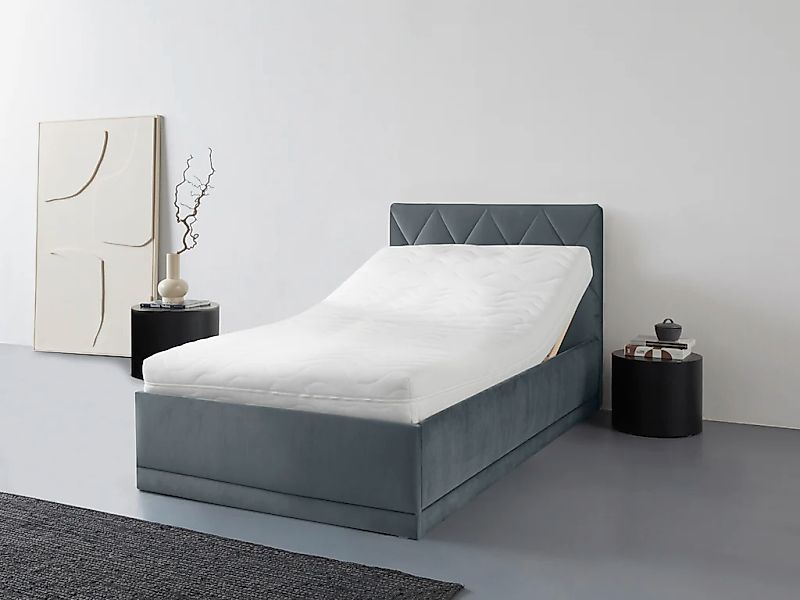 Westfalia Schlafkomfort Polsterbett "Adamas" auch mit Bettkasten, Knopfheft günstig online kaufen