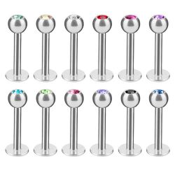 Taffstyle Piercing-Set Piercing Stab für Lippe günstig online kaufen
