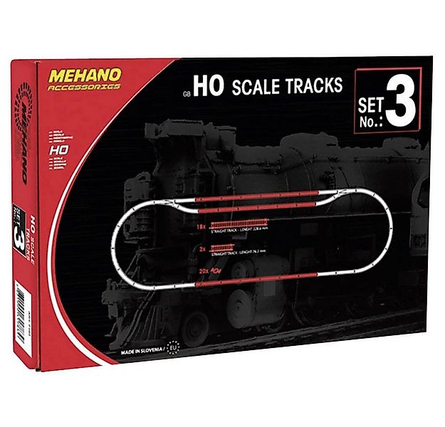 Mehano Spielzeug-Eisenbahn H0 Gleis-Ergänzungs-Set Nr. 3 58554 günstig online kaufen