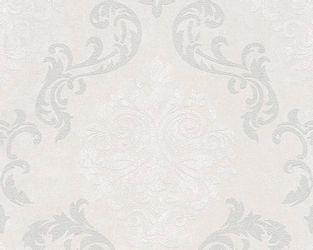 Livingwalls Tapete Barockmuster Schwarz Silber und Grau 53 cm x 10,05 m AS- günstig online kaufen