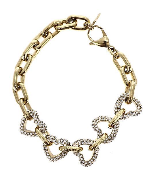Guess Gliederarmband Multi Pave Hearts Bracelet günstig online kaufen