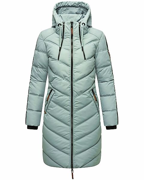 Marikoo Wintermantel "Armasa", modischer Damen Winter Steppmantel mit Kapuz günstig online kaufen