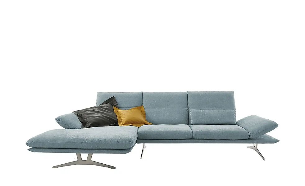 KOINOR Ecksofa aus Flachgewebe Francis ¦ blau ¦ Maße (cm): B: 314 H: 93 T: günstig online kaufen