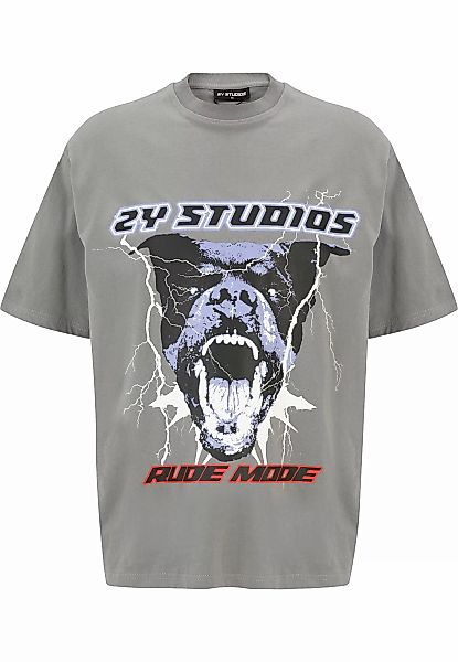 2Y Studios T-Shirt "2Y Studios Herren Rottweiler Oversize Tee", (1 tlg.) günstig online kaufen