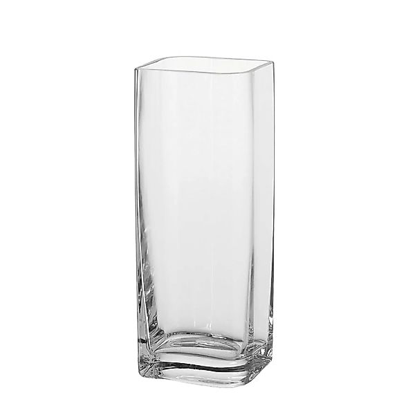 home24 Leonardo Vase Lucca II Klar Klarglas 12x41x10 cm (BxHxT) Modern illu günstig online kaufen
