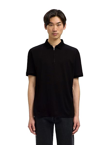 Selected Homme Herren Poloshirt SLMFAVE ZIP SS - Regular Fit günstig online kaufen