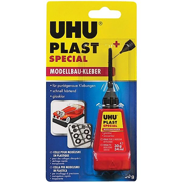 UHU Bastelkleber UHU Plast Spezial mit Feindosierspitze 30 g günstig online kaufen