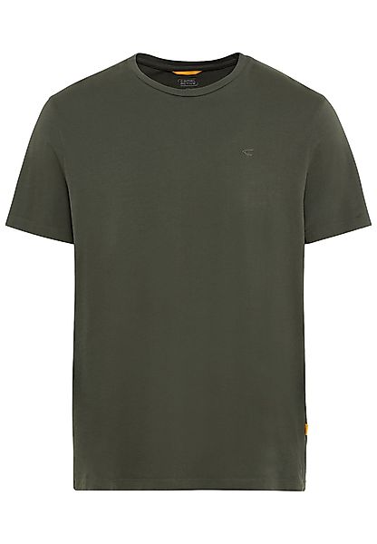 camel active T-Shirt mit Rundhalsausschnitt günstig online kaufen