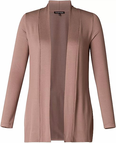 Base Level Strickjacke "BAS-YALA CARDIGAN KURZ", In elastischem Feinstrick günstig online kaufen