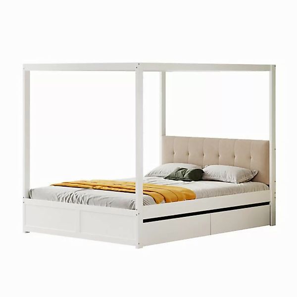 REDOM Polsterbett Einzelbett Kinderbett Jugendbett, Polsterbett 90*200cm (m günstig online kaufen