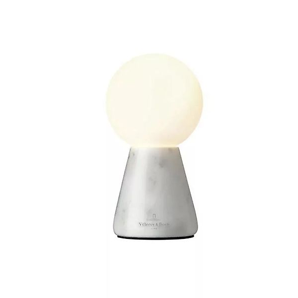 LED Tischleuchte Carrara in Weiß 1,4W 163lm 130mm günstig online kaufen