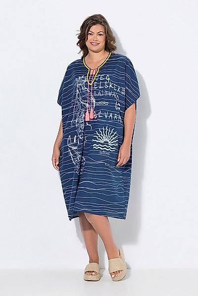 Laurasøn Jerseykleid Kaftan 1/2-Arm Rundhals günstig online kaufen