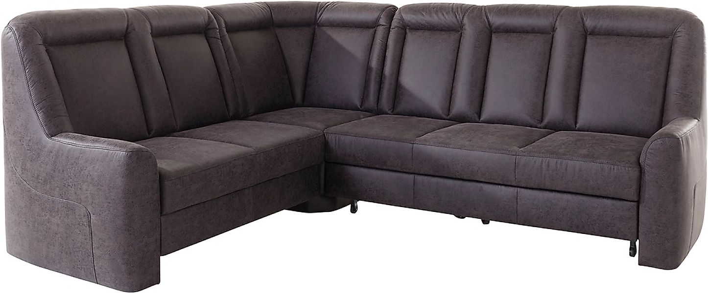sit&more Ecksofa »Melissa L-Form«, klassisches Polsterprogramm, wahlweise B günstig online kaufen