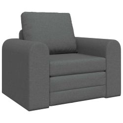 vidaXL Sofa Sofa Bett Dunkelgrau 98 günstig online kaufen