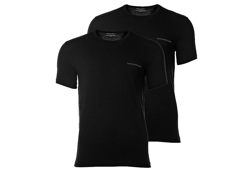 Emporio Armani T-Shirt Herren T-Shirt 2er Pack Baumwolle Pure Cotton (Packu günstig online kaufen