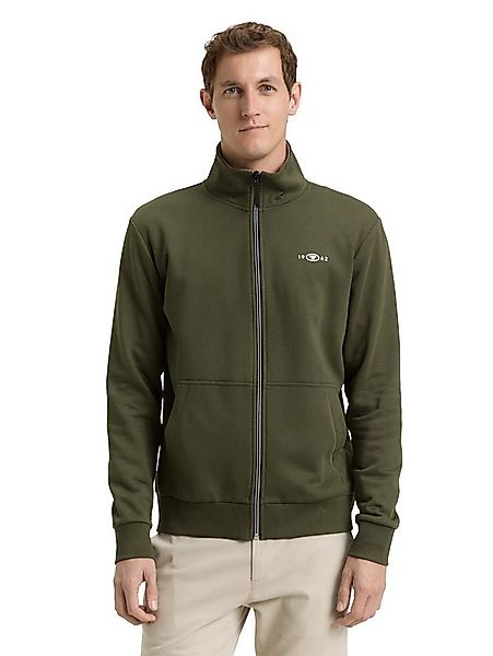 TOM TAILOR Sweatjacke mit Logo Stickerei günstig online kaufen
