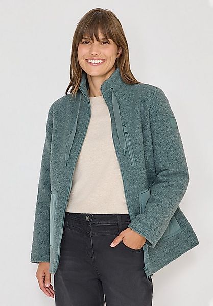 CECIL Fellimitatjacke mit Stehkragen günstig online kaufen