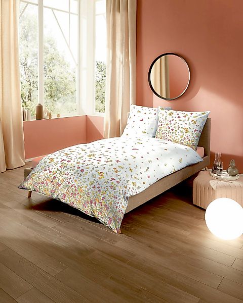 Kaeppel Bettwäsche "Annabell" 2 Stk. tlg. Mit Blumenmuster günstig online kaufen