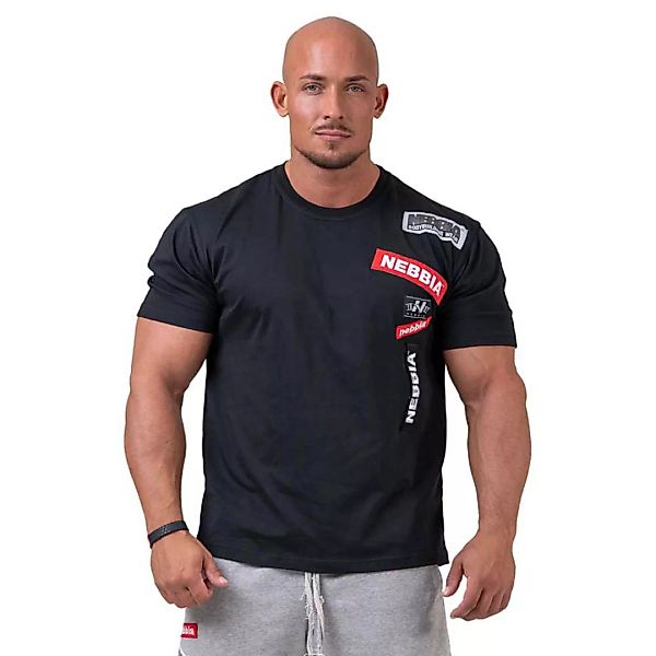 Nebbia Boys Kurzärmeliges T-shirt 2XL Black günstig online kaufen