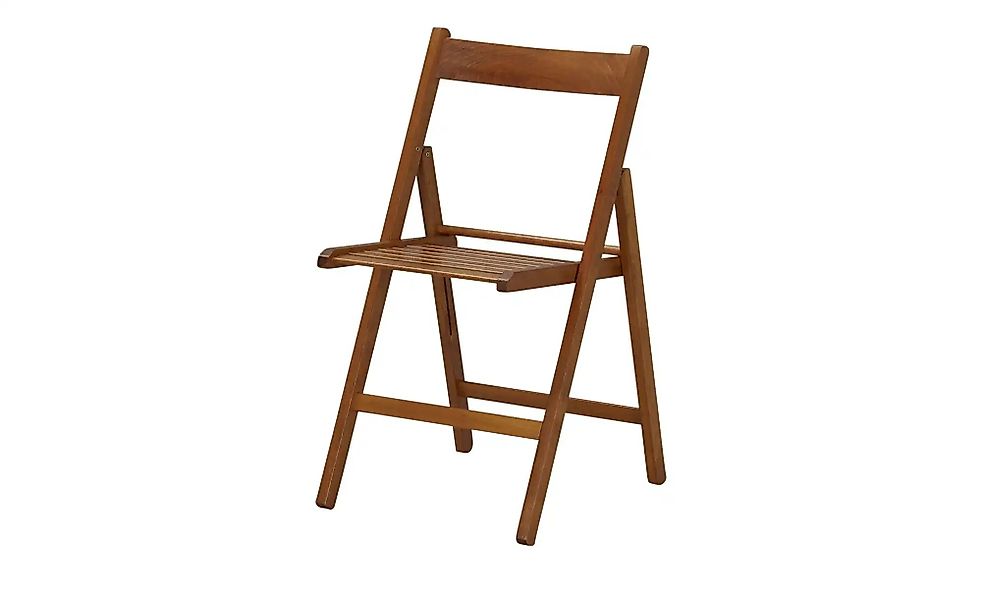 Klappstuhl Aus massivem Holz Sven ¦ holzfarben ¦ Maße (cm): B: 45 H: 79 T: günstig online kaufen