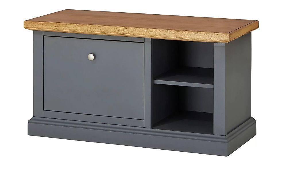 Garderobenbank - grau - 92 cm - 50 cm - 40 cm - Bänke > Einzelbänke - Möbel günstig online kaufen