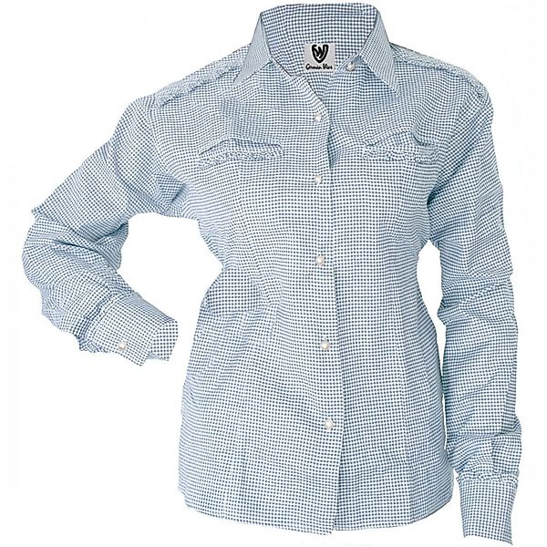 German Wear Trachtenbluse GW1521 Bayerische Langarm günstig online kaufen