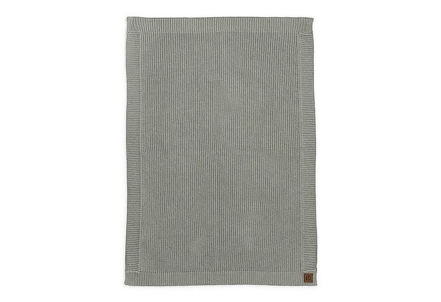 Babydecke Gestrickte Wolldecke - Mineral Green, Elodie günstig online kaufen